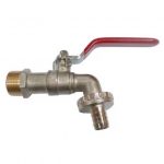 Robinet p/u butoi 1/2'' maneta rosie, 1003