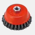 Perie cupa, sarma rasucita, greu, 75×24, PRB75