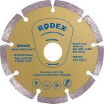 Disc diamantat universal 125, Rodex, 10 buc min, RRA125