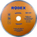 Disc diamantat umeda 125, Rodex, 10 buc min, RRB125