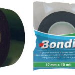 Banda dublu adeziva, negru, Bondit 20mmx10m, BNF20