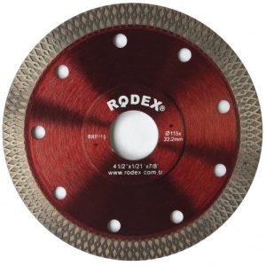 Disc diamant Portelan 125, Rodex, 10 buc min, RRP125